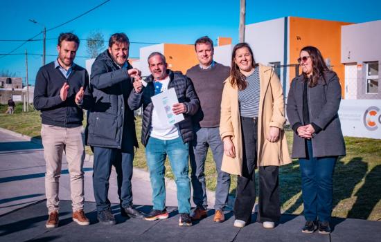 MÁS FAMILIAS EN EL NUEVO BARRIO DE LA CIUDAD